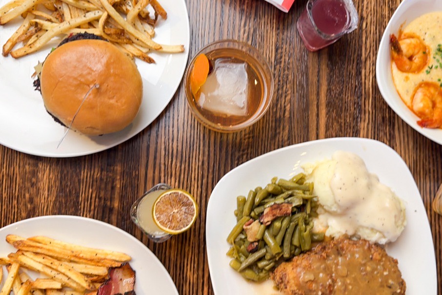 Full menu service for a private event at Lefty’s Bar and Grill