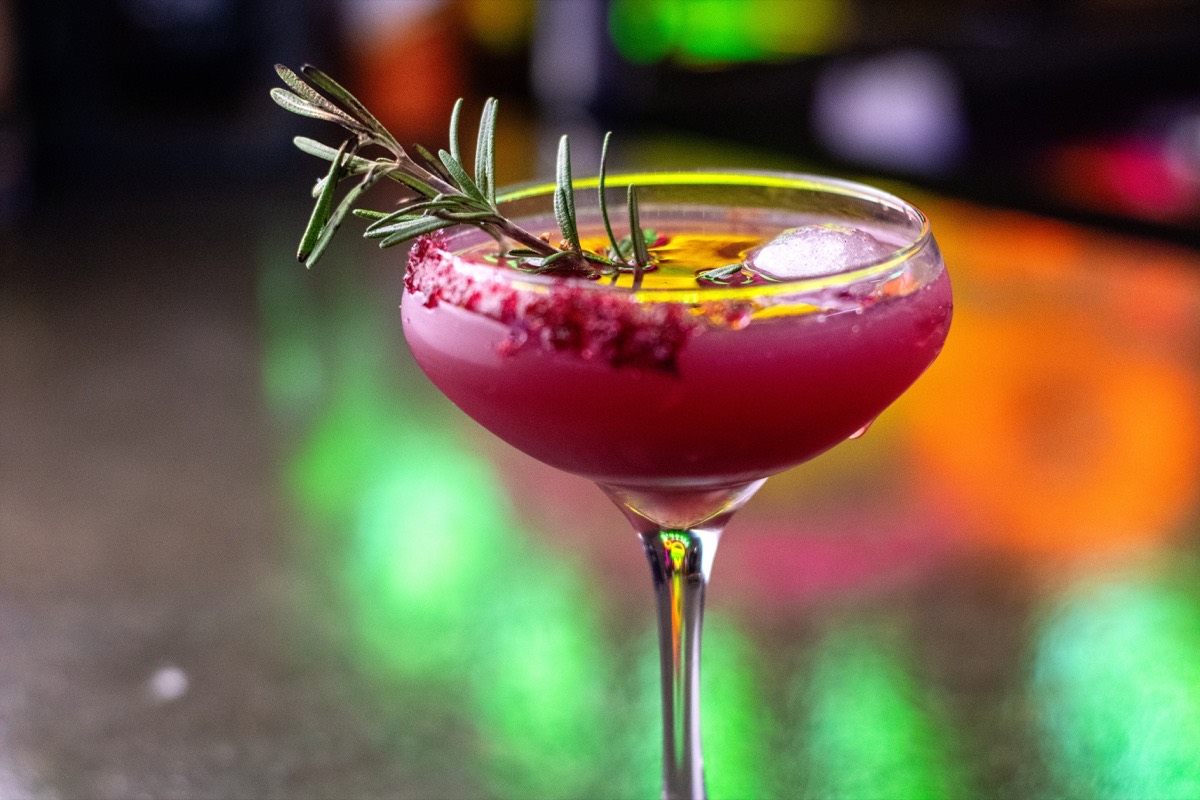 Bar service at Lefty’s Bar and Grill